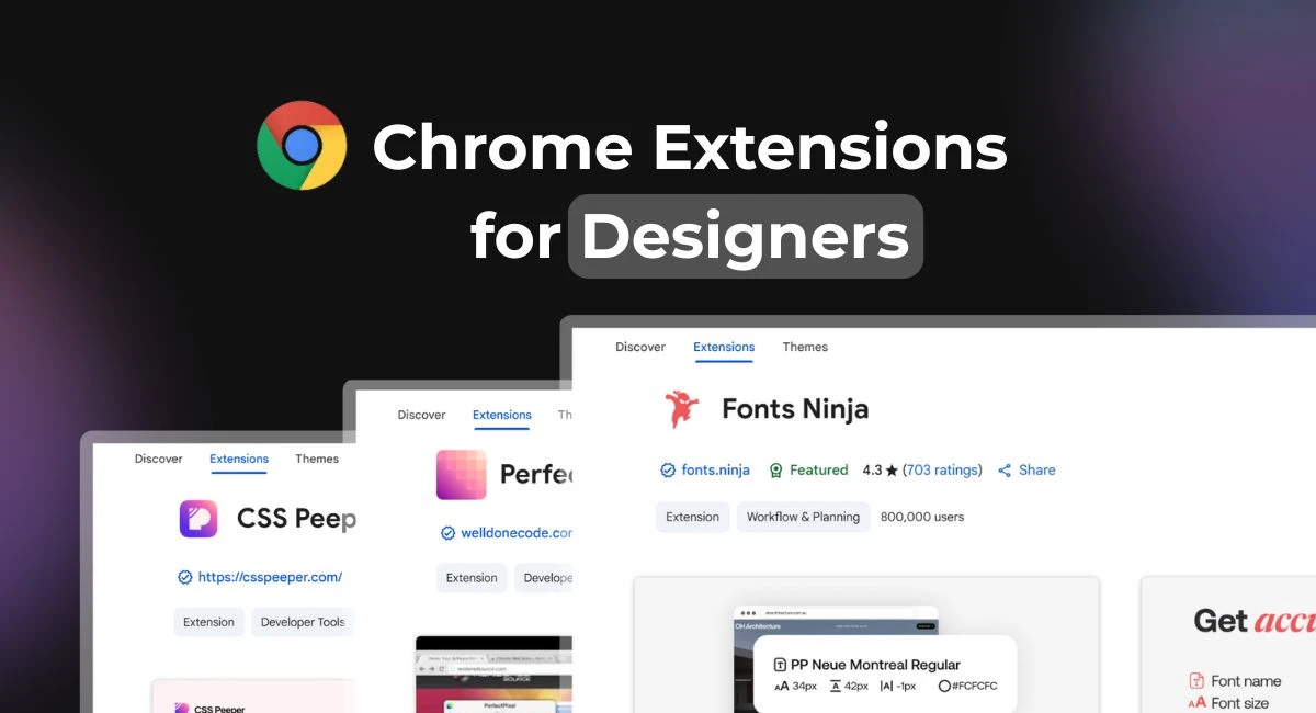 Best Chrome Extensions for UI/UX Designers in 2025
