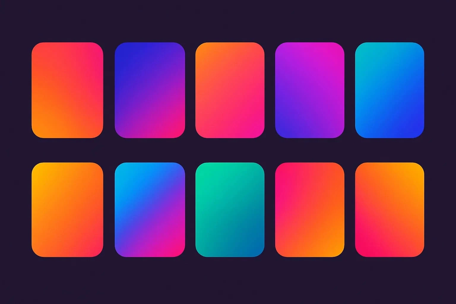 10 Bold Gradient Styles to Instantly Grab User Attention
