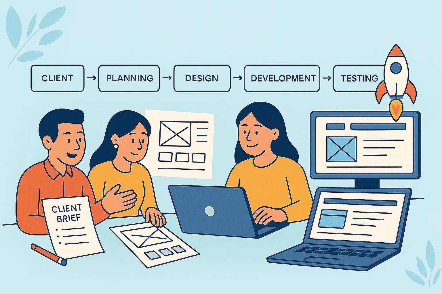 The Web Designer’s Blueprint: From Client Brief to Final Launch